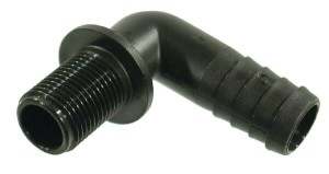 Przyłącze węża 90° gwint zew. Arag, 20 mm 1/2" 113220L