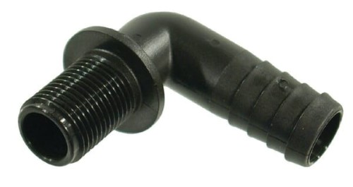 Przyłącze węża 90° gwint zew. Arag, 20 mm 1/2" 113220L - Intertraktor