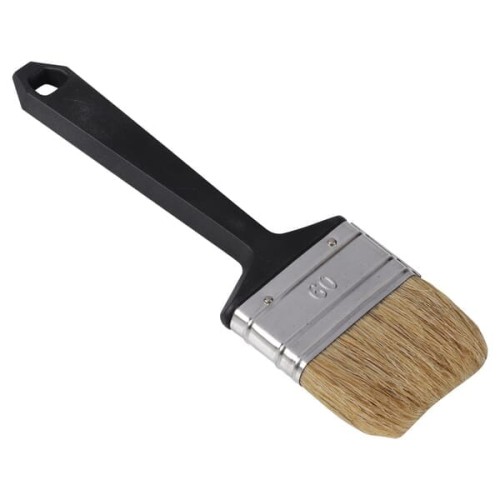 Pędzel plaski jednorazowy, włosie świńskie, białe, rozmiar 60 mm CP2320560 - Intertraktor