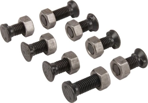 Zestaw śrub 6 szt. M12x30 mm podsadzenie owalne, 2 szt. M12x40 mm podsadzenie owalne + nakrętki TB40071 - Intertraktor