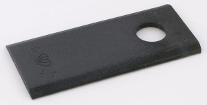 Nożyk kosiarki rotacyjnej lewy/prawy 95x45x3.5 mm otwór Ø 16.25 mm okrągły pasuje do Kuhn 25 szt. 56150010KR