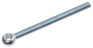 Śruba oczkowa cały gwint kl. 4.6 ocynk Kramp, M8 x 80 mm 444LB880