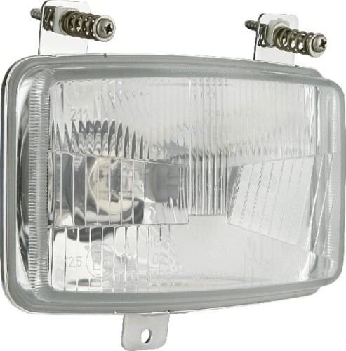 Reflektor przedni halogenowy, prostokątny 12/24V H4 156x93 mm Kramp LA80158 - Intertraktor