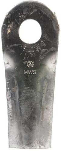 Nożyk kosiarki rotacyjnej lewy/prawy 129x50x4 mm owalny otwór 20.5x18.5 mm pasuje do Taarup 25 szt. KT16530208KR - Intertraktor