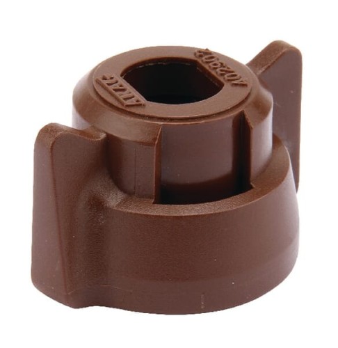 Pokrywka dyszy, bagnet, SW10, brązowy, z uszczelką, 25 szt., Arag 40290207P025 - Intertraktor