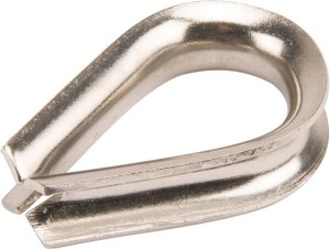 Kausza do liny A4, 6 mm WT06RVS