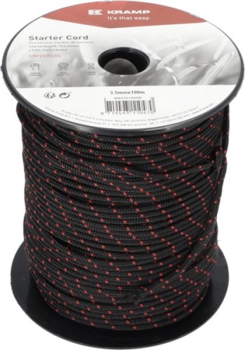 Linka rozrusznika 3.5 mm x 100 m czarna KR0351000B - Intertraktor