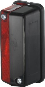 Lampa obrysowa 4W prostokątna, 12/24V czerwona, przykręcana Hella 2XS005020081