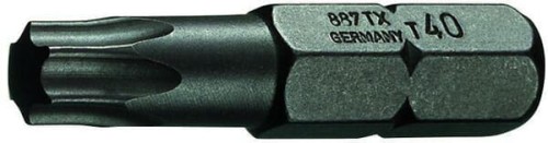 Screwdriver bit 1/4", Value pack 10-pc, TORX T40 687TXT40S010GED - Intertraktor