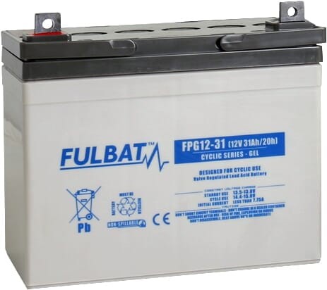 Akumulator ŻELOWY 12V 31Ah FPG1231 - Intertraktor