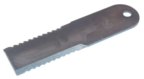 Przeciwnóż ząbkowany 195x50x4 mm 600256N - Intertraktor