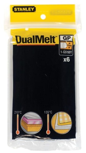 Laski kleju do pistoletu Stanley, 6 szt. 1GS15DT - Intertraktor