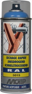 Lakier akrylowy w sprayu, RAL 5015 błękitny 400 ml 07012