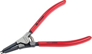 Szczypce do pierścieni zewnętrzne proste uchwyt 1 KP, Ø 19-60 mm L-180 mm 1812181180KR