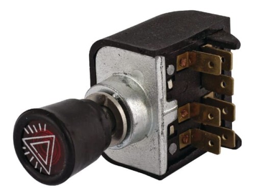 Wyłącznik świateł awaryjnych pasuje do MF 3 i 4-cyl. 3027974M1N - Intertraktor