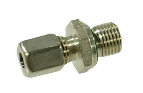 Przyłącze proste z nakrętką i uszczelką V4A M12x1.5 6L R1/4 GEV6LR14WDRVS - Intertraktor