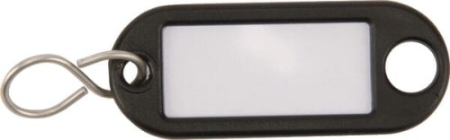 Brelok z etykietą czarny HG1000ZW - Intertraktor