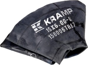 Dętka do obręczy Ø 6.0" 15x6.00-6, zawór wygięty 90° TR87 Kramp 156006TR87