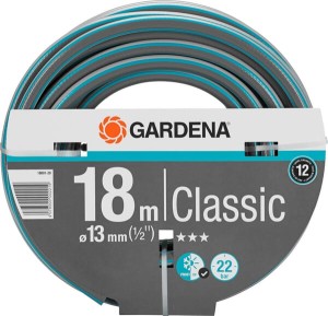 Wąż do wody Classic Gardena, 1/2" 18 m SL18001