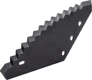 Nóż paszowozu 528x274x6 mm Ø 19.5 mm FM01134