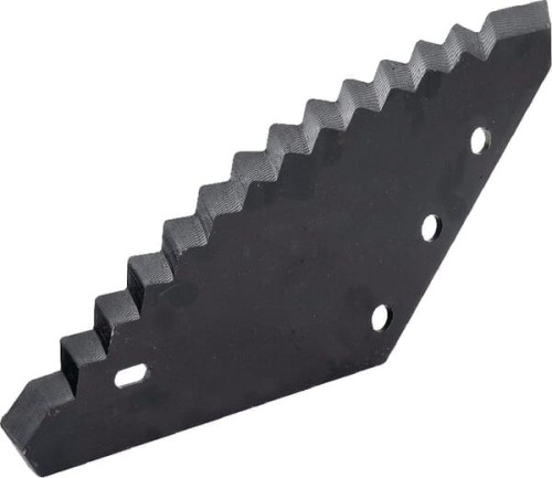 Nóż paszowozu 528x274x6 mm Ø 19.5 mm FM01134 - Intertraktor