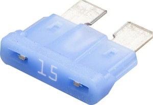 Bezpiecznik płaski, 32V 15A L=18.6 mm niebieski 1 szt. Hella 8JS711687002P001