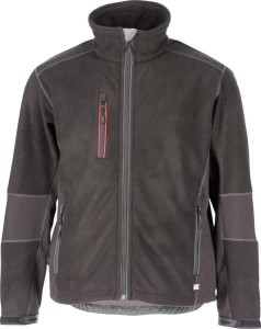 Kurtka polarowa, czarny-szary, roz. XS, Kramp Original, Kramp KW116480089046