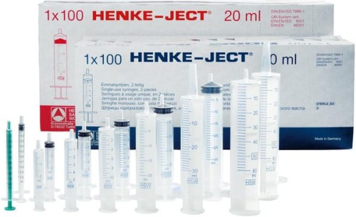 Strzykawka jednorazowa HSW NORM-JECT® 20ml (24ml), op. 100 szt. 4200000V0 - Intertraktor