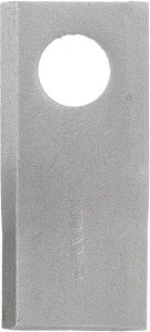 Nożyk kosiarki rotacyjnej prawy 88x40x3 mm otwór Ø 19 mm okrągły pasuje do Welger 25 szt. 0982150900KR