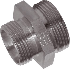 Złącze proste redukcyjne M26x1.5 18L - M18x1.5 12L GS1812L