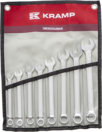 Zestaw kluczy płasko-oczkowych, 8 ele. 1802025408KR - Intertraktor