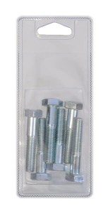 Śruba pół gwint M10x50 mm kl.8.8 ocynk 6 szt. KR9311050P006