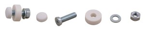 Śruba do tablic rejestracyjnych M6x20 mm NSS620W