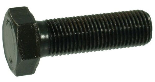 Wkręt z łbem 6-kt. M12x1.25x20 mm kl. 10.9 czarna 9611212520109B - Intertraktor