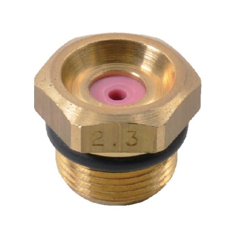 Rozpylacz płaskostrumieniowy szerokokątny 6818 45° mosiężny Braglia 68180254 - Intertraktor