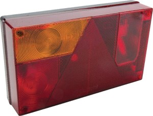 Lampa tylna zespolona, prostokątna lewa 12V przykręcana Multipoint Aspöck 245000157