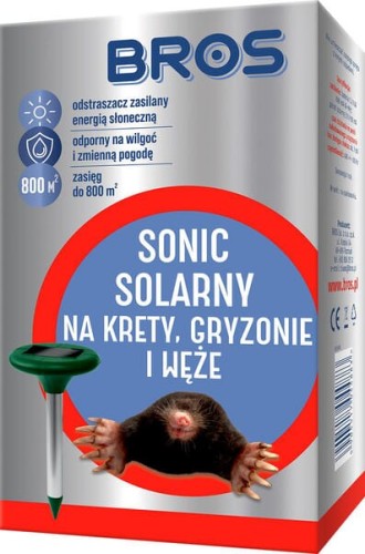 Odstraszacz kretów Sonic solarny 1594607000 - Intertraktor