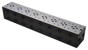 Płyta zaworu Cetop 03 - NG6, MR-38-GZ przyłącze dolne 3/8" MR38GZ
