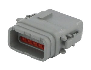 Obudowa wtyczki 12 P. żeńska DTM DSDTM0612SAE007