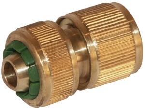 Szybkozłączka mosiężna przelotowa Geka, 1/2" WK33031