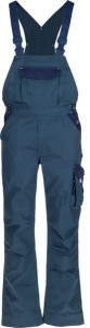 Ogrodniczki, roz. XL EU: 56, zielony/niebieski Original Kramp KW103030082106