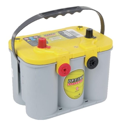 Akumulator 12V 55Ah 765A AGM Yellow Top YTU 4.2 Optima 814254 - Intertraktor
