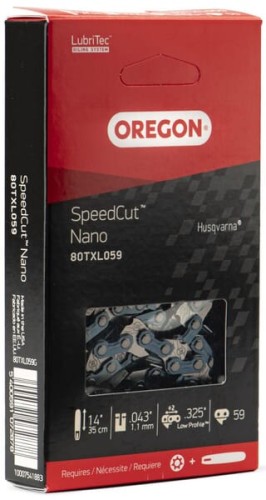 Łańcuch tnący, .325, 59 ogniw 14" Speedcut™ Nano, Oregon 80TXL059E - Intertraktor
