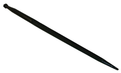 Ząb ładowacza, prosty, profil podwójne T 36x900 mm końcówka szpiczasta z nakrętką M22x1.5 czarny Battista Porteri FT2103 - Intertraktor