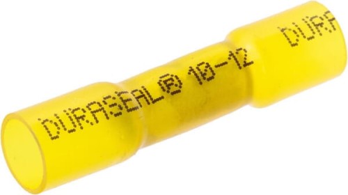 Złącze przewodu z lutem, żółte 3.0-6mm² op. 100 szt. Kramp KK300306 - Intertraktor