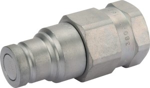 Szybkozłącze płaskie FFH wtyczka 3/8" gwint wewnętrzny 3/8" BSP FFH0638GASM