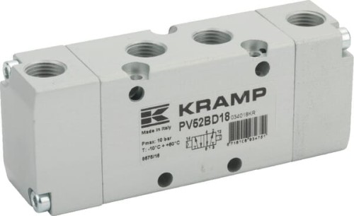 Zawór pneumatyczny 5/2-drożny 1/8" PV52BD18 - Intertraktor