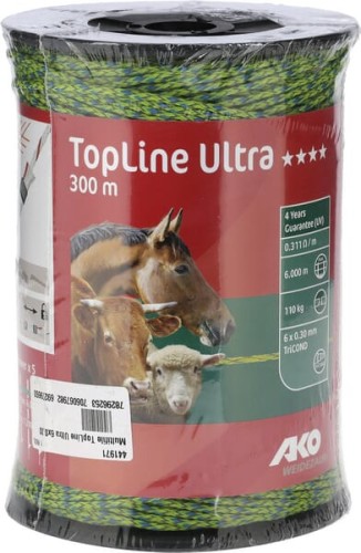 Plecionka TopLine Ultra 6x0.30 mm żółty/niebieski 300 m 441971 - Intertraktor