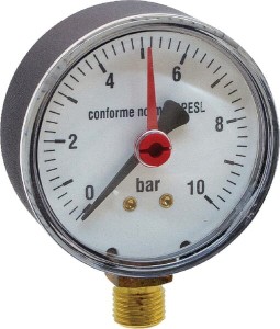 Manometr 63 mm przyłącze dolne 1/4" WK6021410