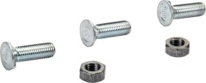 Zestaw śrub 2 szt. M11x35 mm podsadzenie owalne + nakrętki TB40051